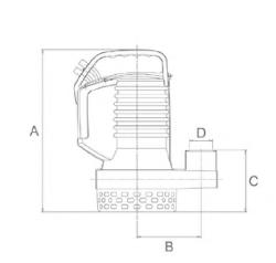 POMPA SOMMERSA PER ACQUE RESIDUI DR-BLUE 50M ZENIT